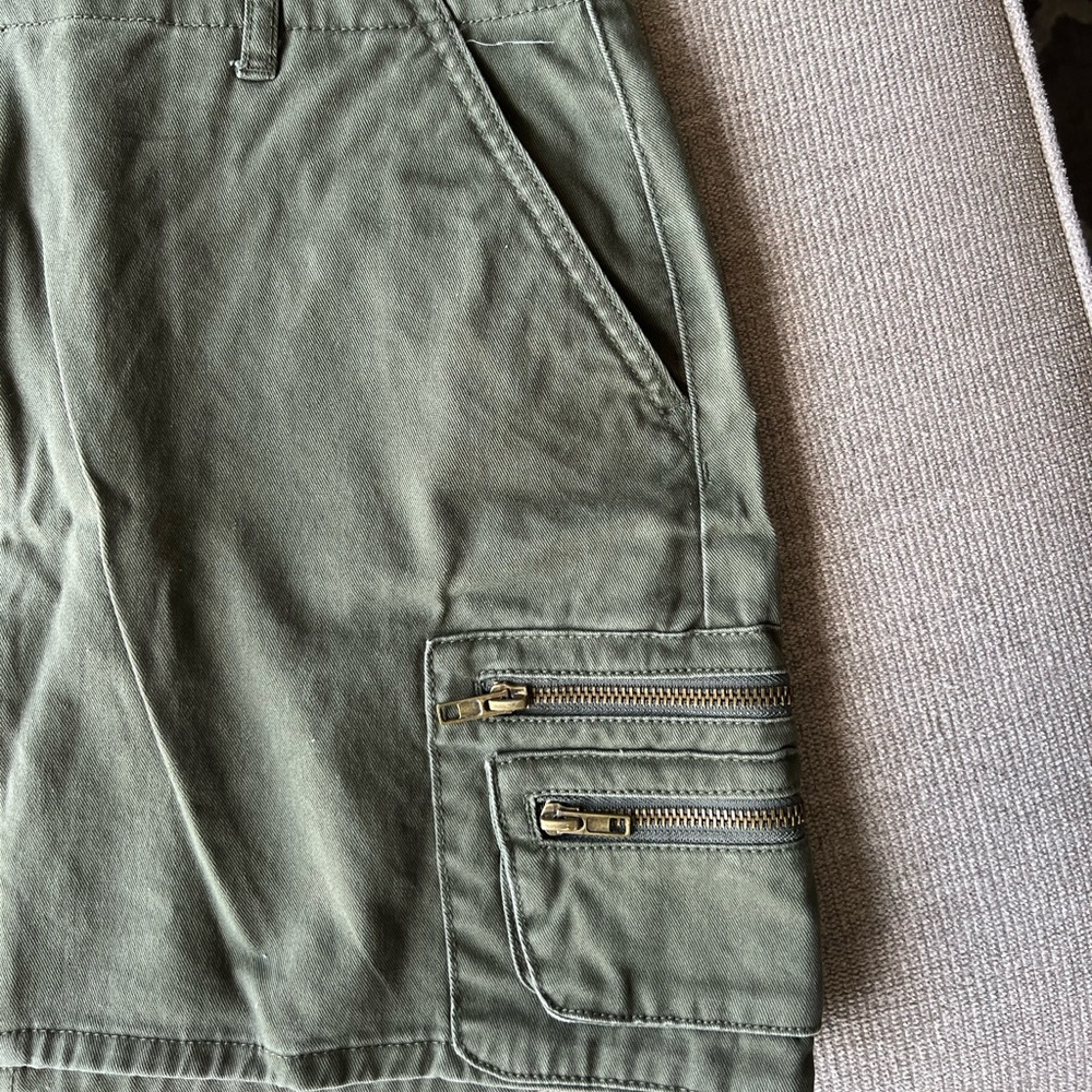 High Rise Cargo Mini Skirt - Picture 2 of 4